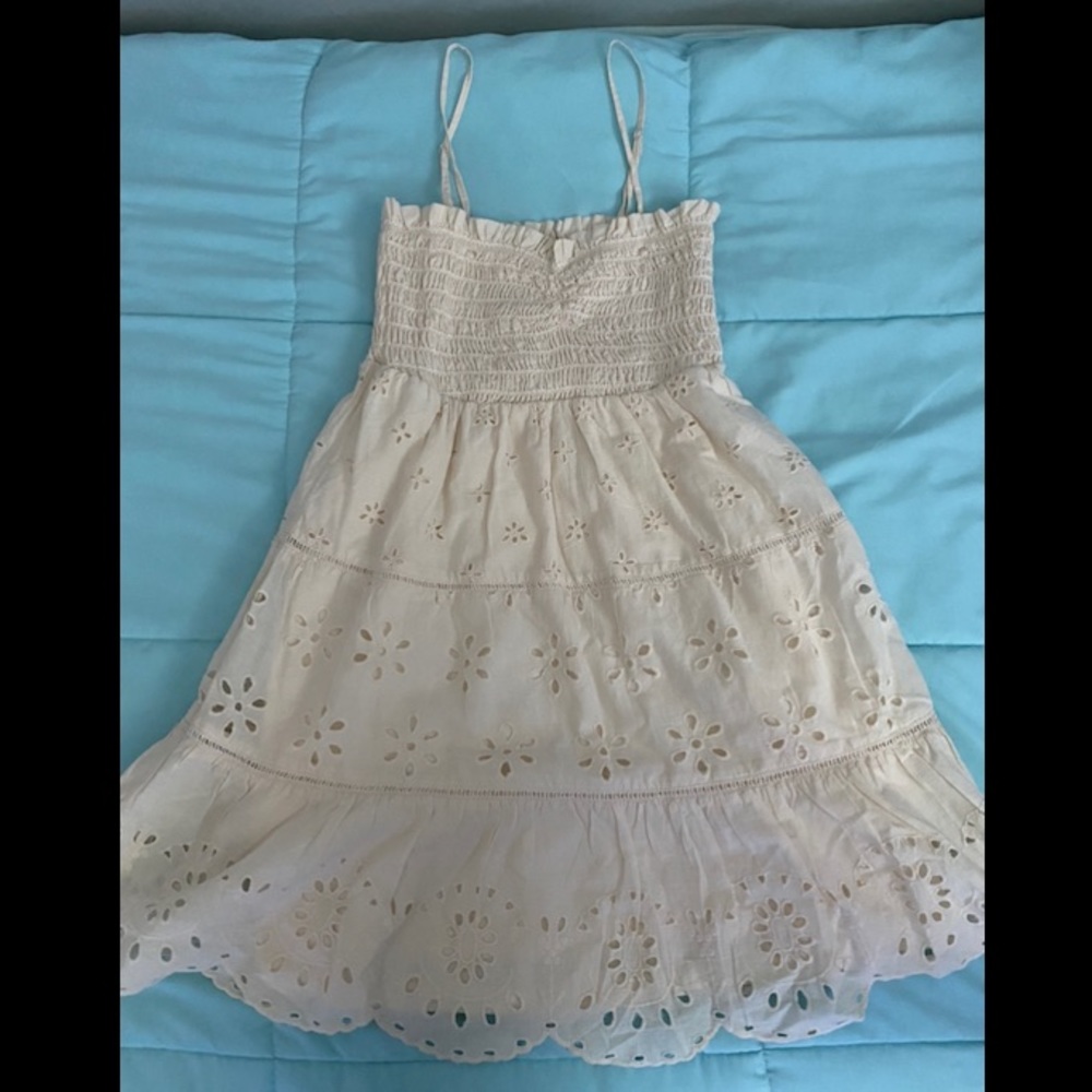 AE Smocked Tube Babydoll Dress